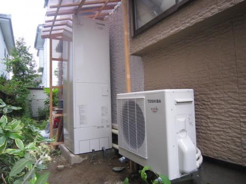 東芝ｴｺｷｭｰﾄ取付