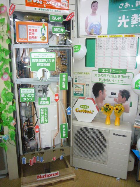 新型パナソニックエコキュート