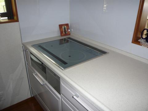 茨木市Ｍ様邸、離れの新居の、ＩＨ設置工事