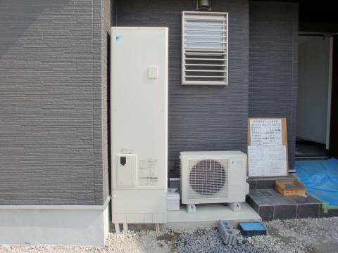 春日部市H様邸　ダイキンエコキュート　EQ46KFV　パナソニックIH　KZ-JT60MS