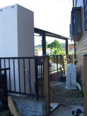 東京都八王子市N様邸　ダイキンエコキュートEQ37LFCV　日立　IH　内装張替　テレビ線隠蔽工事