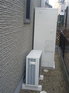 埼玉県上尾市錦町　Wさま邸　オール電化工事（エコキュート)