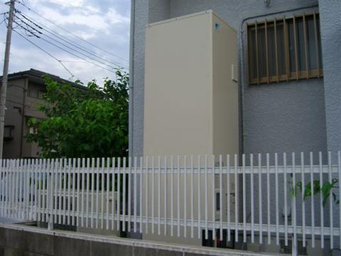 埼玉県さいたま市W様工事ダイキンエコキュートEQ37LV　日立IH　HT-D8TWS　オーブン撤去　棚入れ替え工事