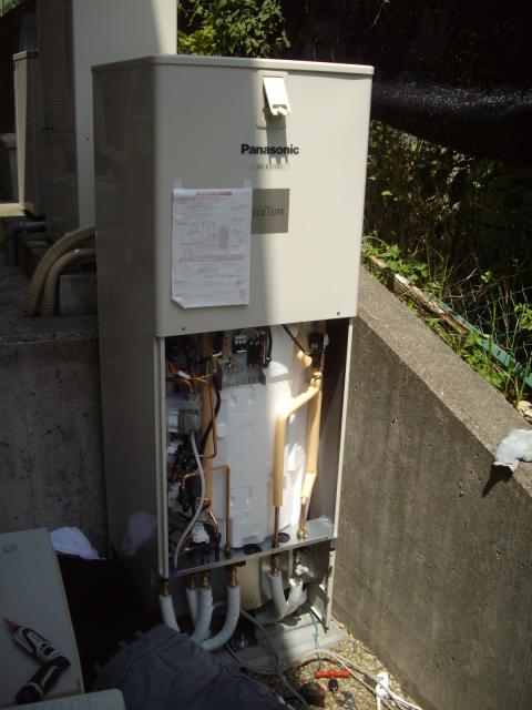 アトム電器守口東店のオール電化工事