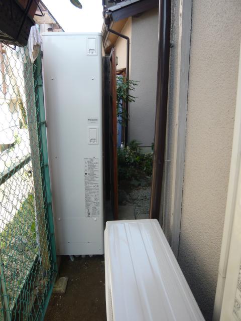 茨木市Ｕ様エコキュート設置工事