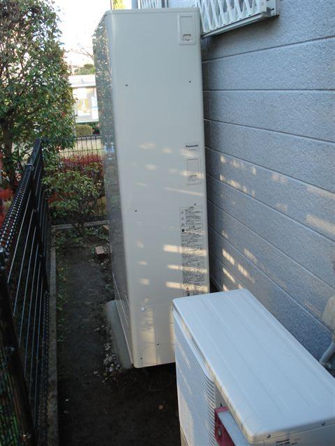 東京都八王子市Ｋ様邸(エコキュート・ＩＨ・蓄熱式電気暖房)
