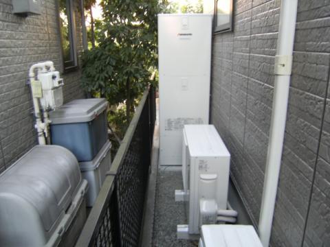 神奈川県横浜市K様邸　エコキュート