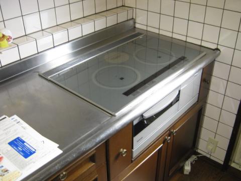 神奈川県相模原市K様邸　IHクッキングヒーター