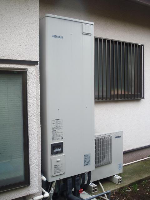 東京都多摩市N様邸　エコキュート