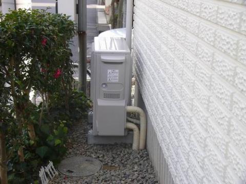 愛知県　H様邸　エコキュート工事