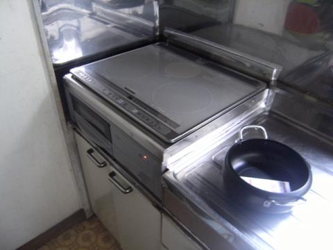 神奈川県川崎市Y様邸　IHクッキングヒーター