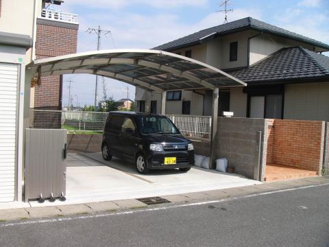 岐阜県　M様邸　エクステリア工事