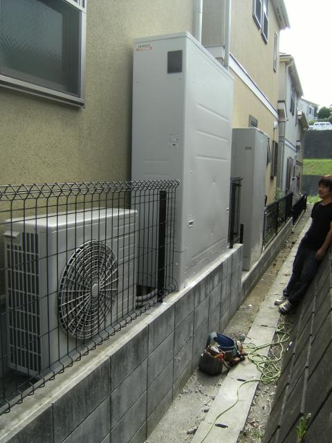 神奈川県横浜市I様邸　エコキュート