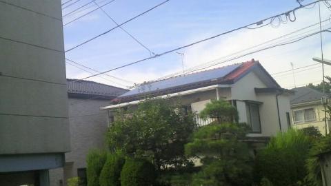 鳩ヶ谷市T様邸　東芝太陽光発電２．５２ｋｗ工事