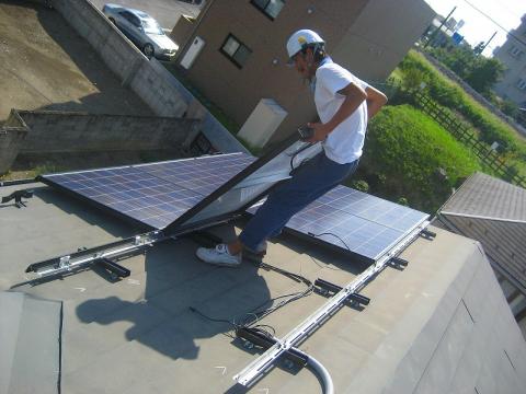 宇都宮市太陽光工事させていただきました。