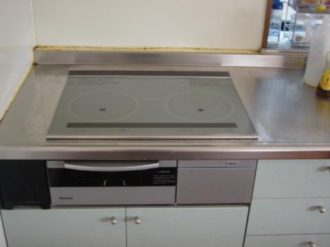 御殿場市ＩＨクッキングヒーター設置工事