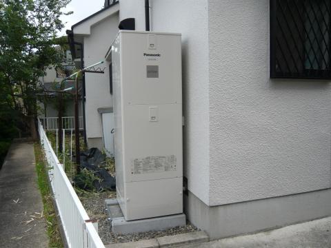 サンメイトの茨木市Ｉ様のオール電化工事のご紹介です。?