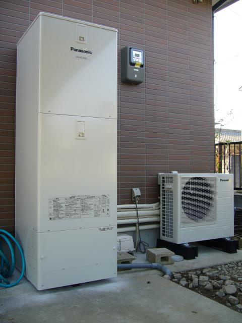 埼玉県上尾市Fさま邸（エコキュート設置工事）