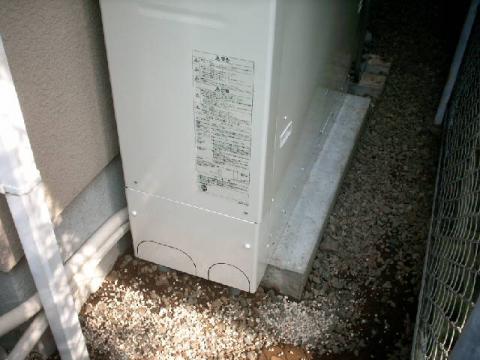埼玉県上尾市Oさま邸（エコキュート設置工事）