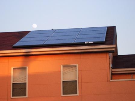 豊橋市　U様邸　太陽光発電工事　創電
