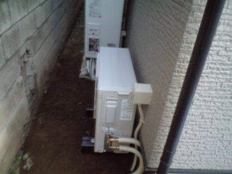 埼玉県上尾市Iさま邸（エコキュート設置工事）