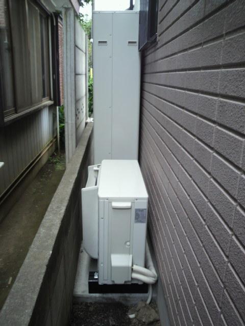 埼玉県上尾市Yさま邸（エコキュート設置工事）