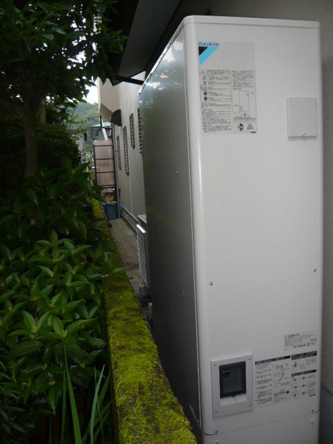 沼津市大平　460Lエコキュート設置工事！