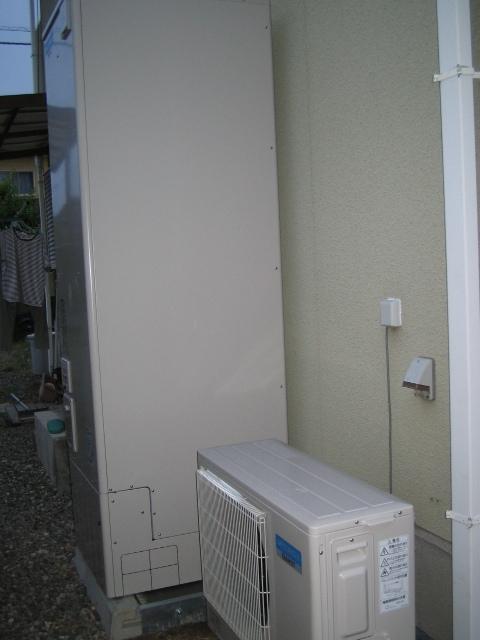 最近のオール電化工事８