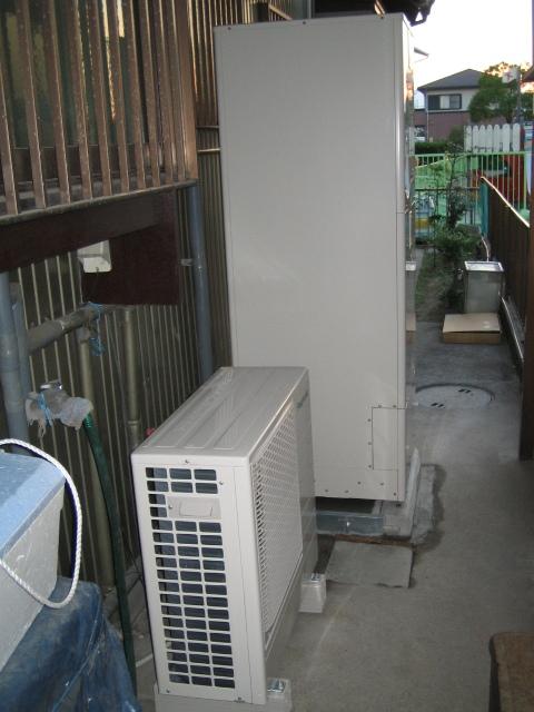 最近のオール電化工事１４