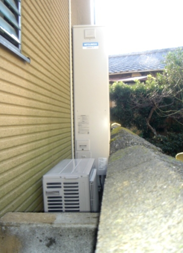 福岡県福岡市H様邸　エコキュート