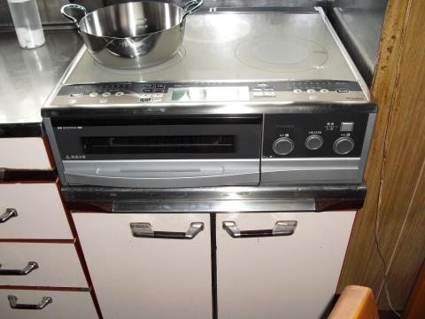 三菱、据え置きＩＨ