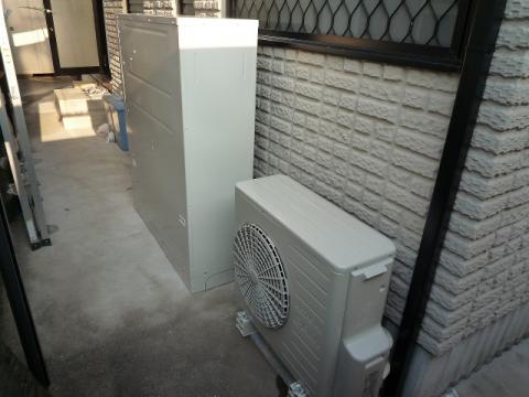 福岡県福岡市O様邸　エコキュート