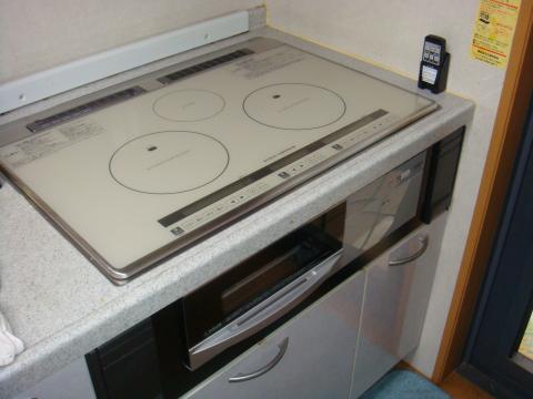 埼玉県桶川市Sさま邸（IHｸｯｷﾝｸﾞﾋｰﾀｰ設置工事）