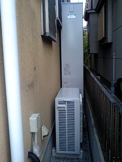 埼玉県上尾市S様邸《エコキュート設置》