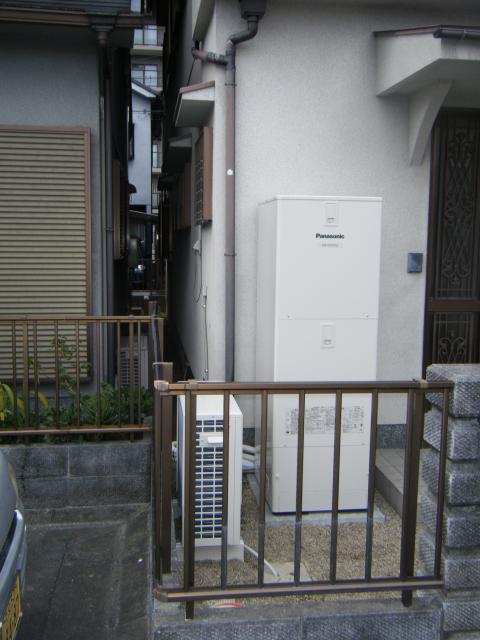 奈良県桜井市K様邸　オール電化工事