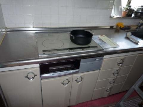 福岡県福岡市F様邸　IHクッキングヒーター