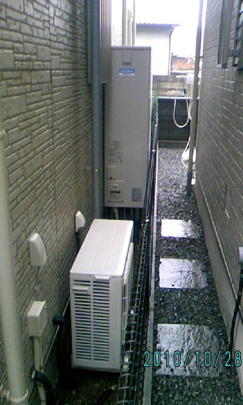 埼玉県戸田市Ｙ様邸《エコキュート設置》