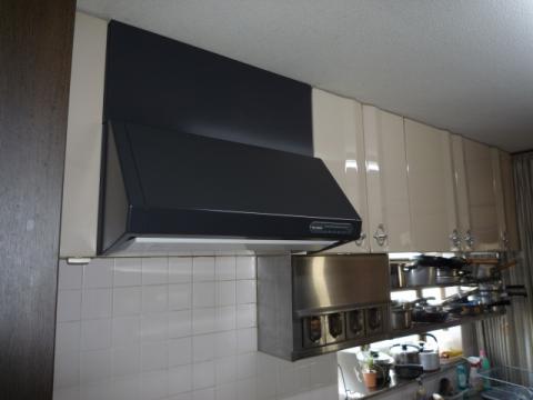 福岡県福岡市F様邸　レンジフードファン
