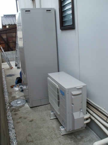 山口県下関市Y様邸　エコキュート