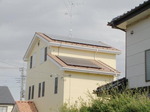 栗橋町O様邸　3.42kW太陽光発電+エコキュート