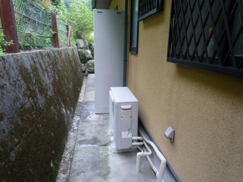 福岡県田川郡N様邸　エコキュート