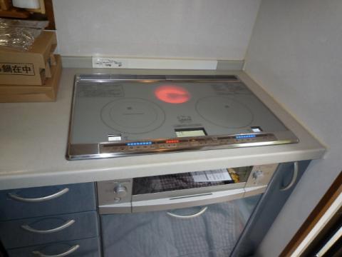 福岡県田川郡N様邸　IHクッキングヒーター