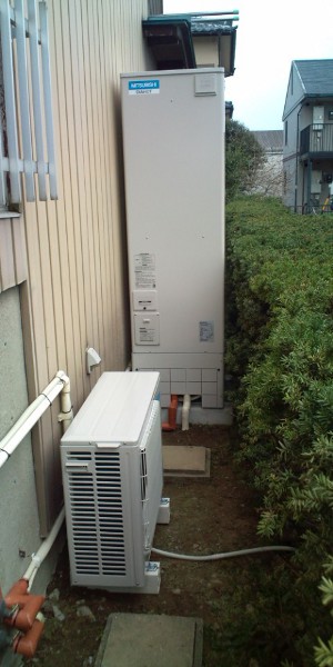 愛知県一宮市W様邸　エコキュート