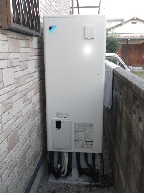 埼玉県上尾市Ｈ様邸《エコキュート設置》