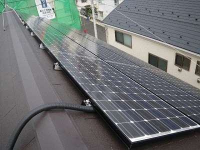 藤沢市　０様邸　太陽光システム施工