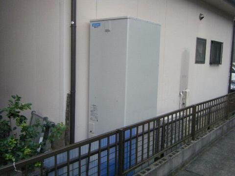 愛知県海部郡N様邸　エコキュート
