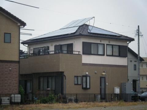 愛知県春日井市O様邸　太陽光発電システム