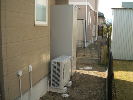 宮城県仙台市にてエコキュート工事