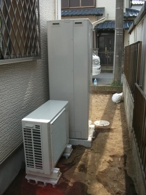 千葉県　柏市　K様邸　ダイキンエコキュート　EQ37LFV