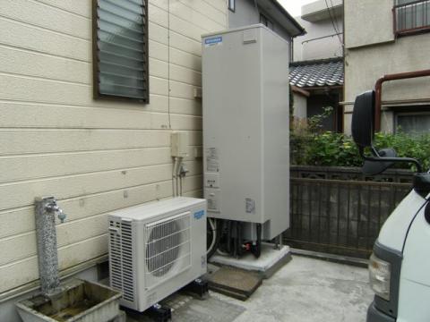 神奈川県横浜市M様邸　エコキュート